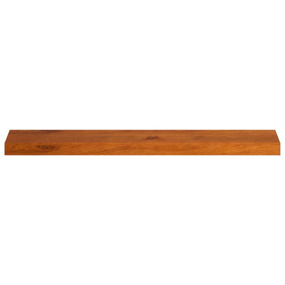 vidaXL Window Sills 2 pcs Brown 100 x 20 x 2 cm Solid Oak Wood 3