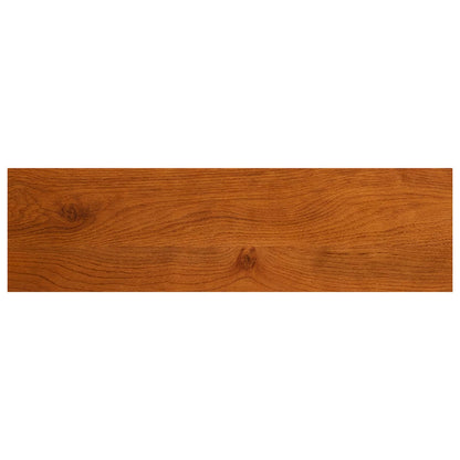 vidaXL Window Sills 2 pcs Brown 90 x 25 x 2 cm Solid Oak Wood 5