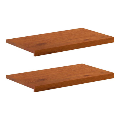 Window Sills 2 pcs Solid Oak Wood Depth 40 cm Brown 70 cm