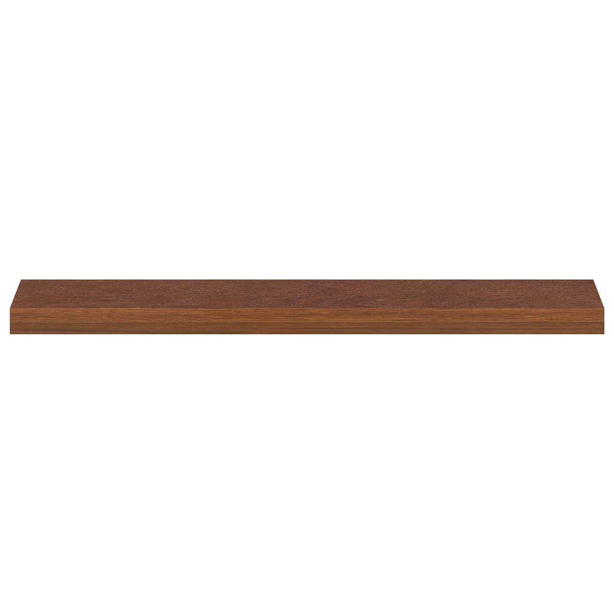 vidaXL Window Sills 2 pcs Dark Brown 100 x 20 x 2 cm Solid Oak Wood 3