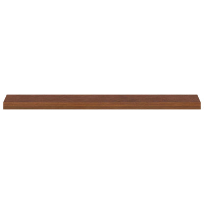 vidaXL Window Sills 2 pcs Dark Brown 110 x 20 x 2 cm Solid Oak Wood 3
