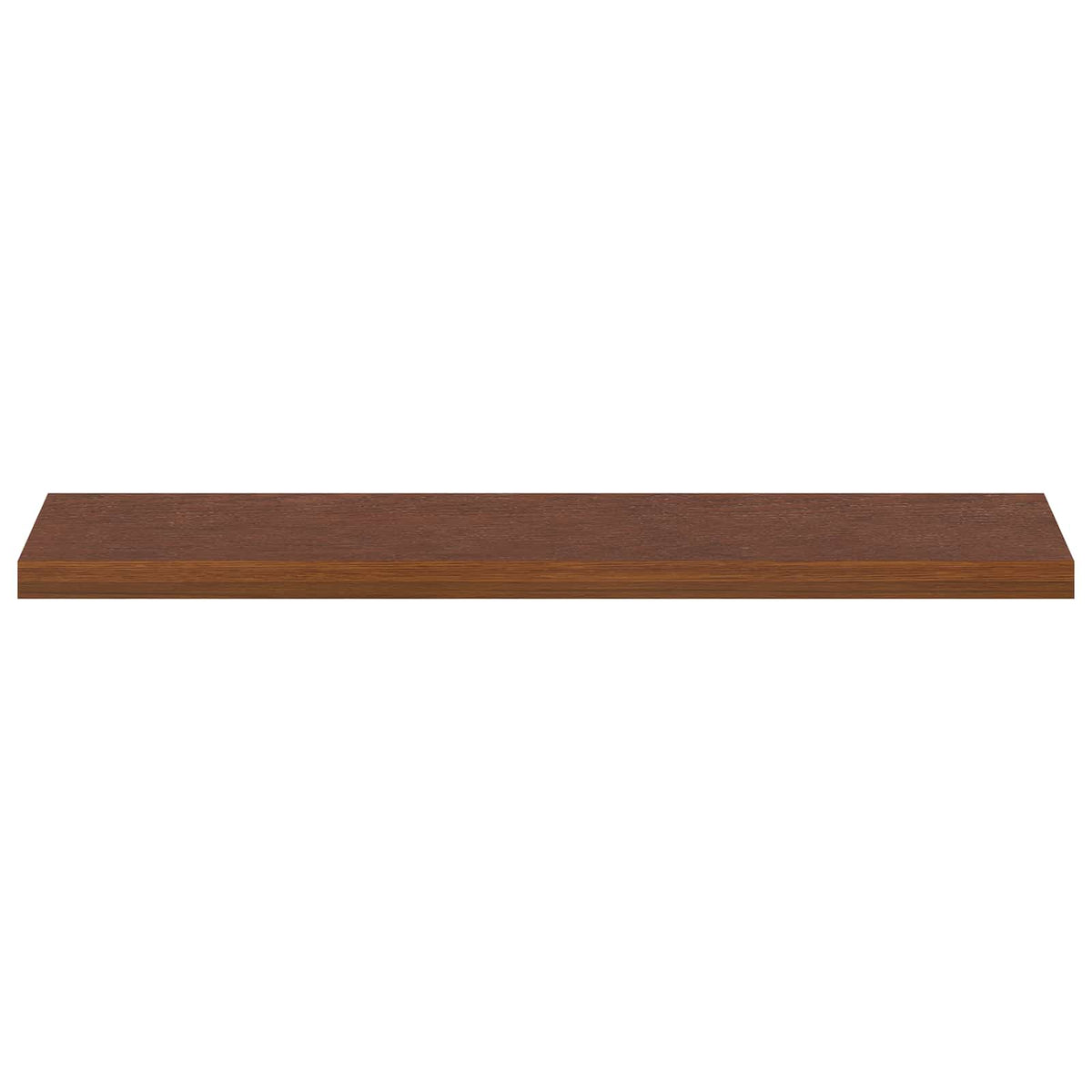 vidaXL Window Sills 2 pcs Dark Brown 110 x 25 x 2 cm Solid Oak Wood 3
