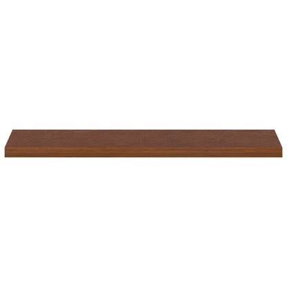 vidaXL Window Sills 2 pcs Dark Brown 110 x 25 x 2 cm Solid Oak Wood 3