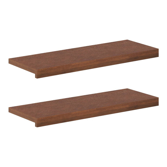 Solid Oak Wood Depth Dark brown