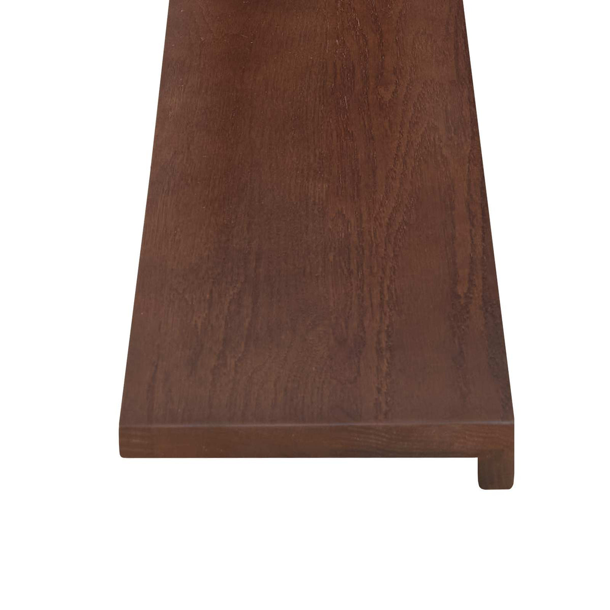 vidaXL Window Sills 2 pcs Dark Brown 70 x 30 x 2 cm Solid Oak Wood 4