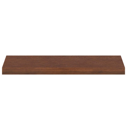 vidaXL Window Sills 2 pcs Dark Brown 80 x 30 x 2 cm Solid Oak Wood 3