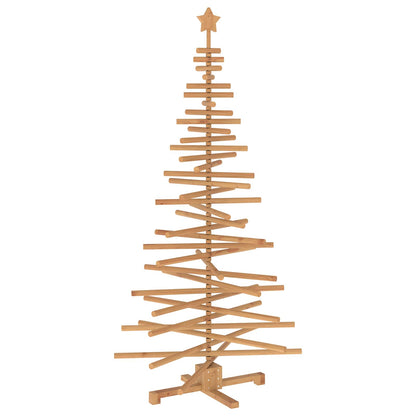 Wooden Christmas Tree KOTKA Solid Pine Wood Brown finish 180 cm