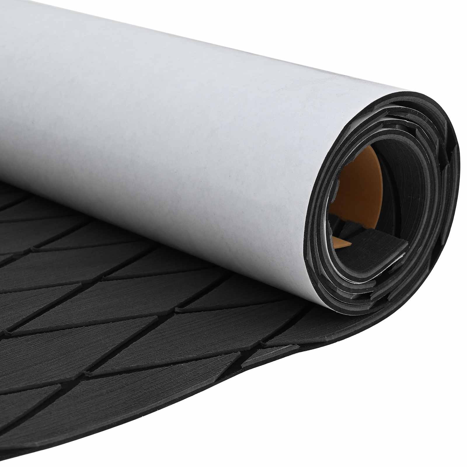 vidaXL Boat Mat Striped Dark Grey and Black 190 x 70 cm EVA 3