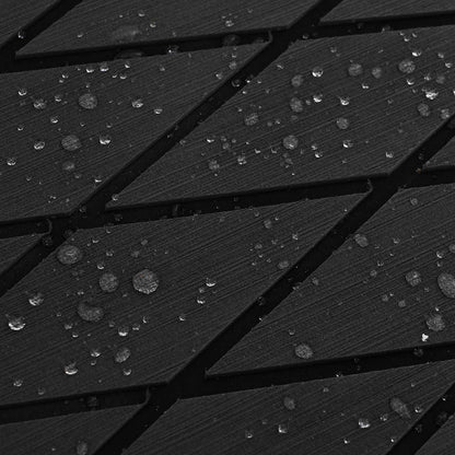 vidaXL Boat Mat Striped Dark Grey and Black 190 x 70 cm EVA 5