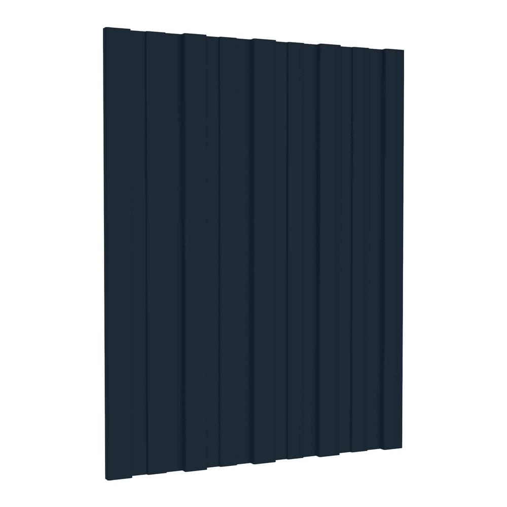 Roof Panel Galvanised steel 36 pcs Anthracite 60 x 45 cm