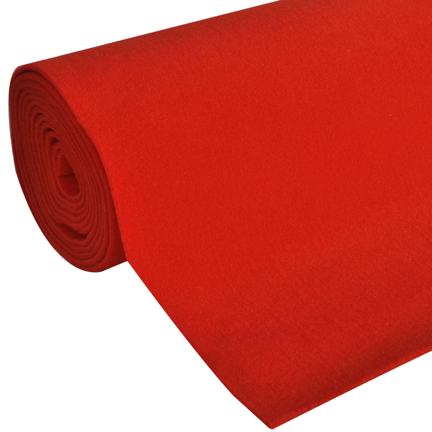 vidaXL Carpet Red 1 x 10 m Polyester 3