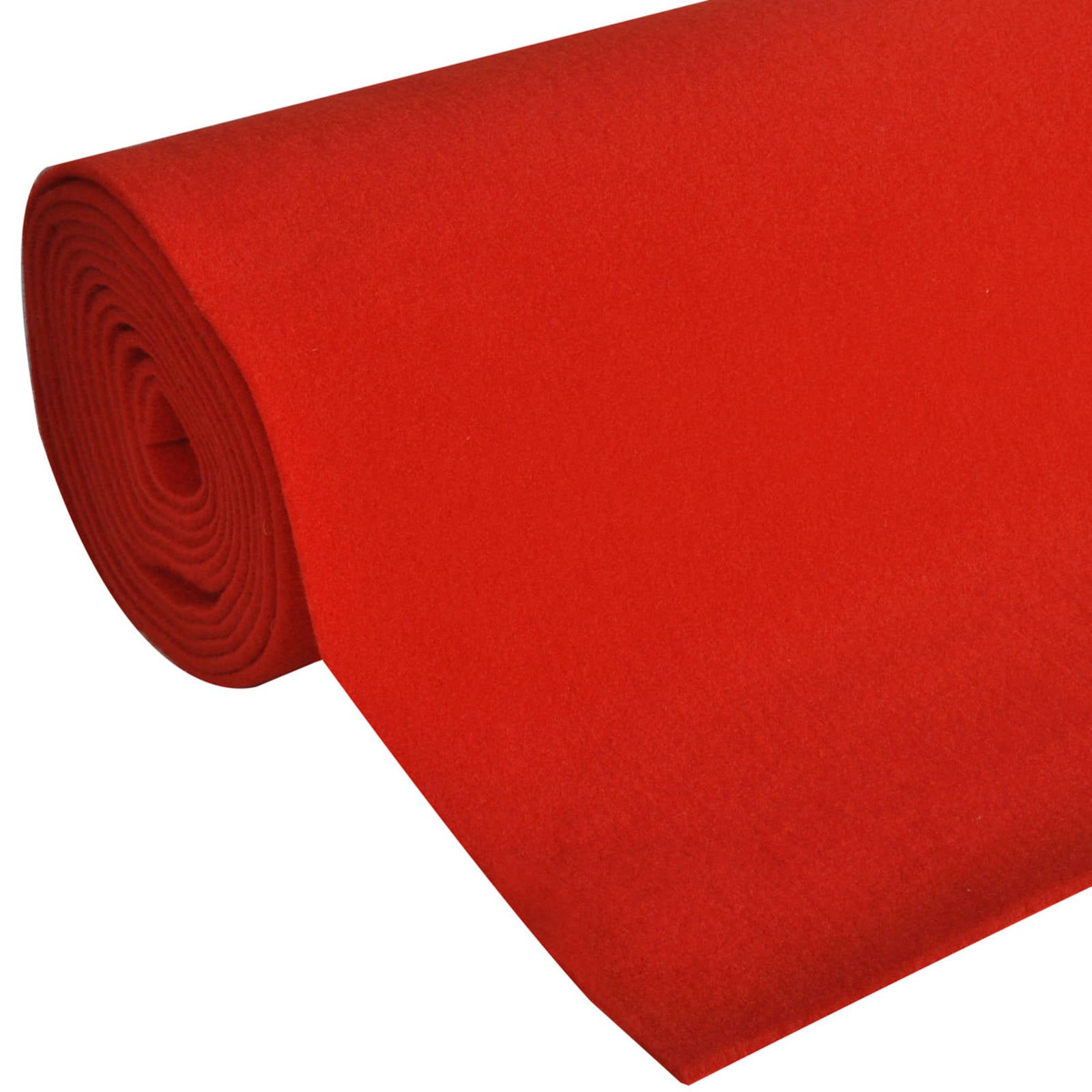 vidaXL Carpet Red 1 x 10 m Polyester 3