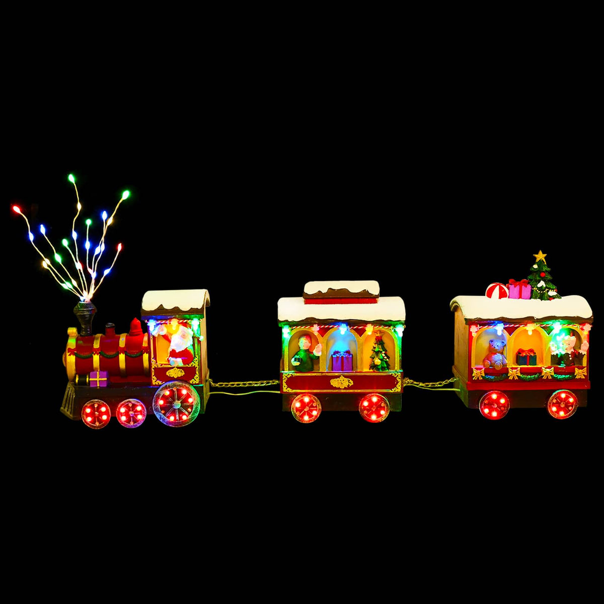 Christmas Train SALO Resin Multicolour