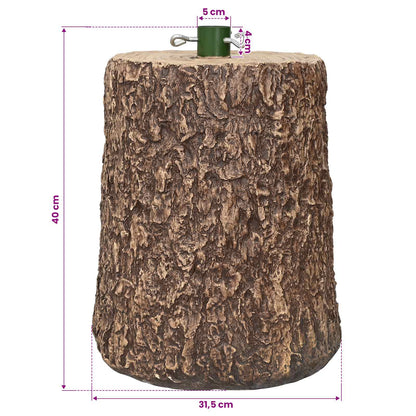 Christmas Tree Stand Trunk Shape Magnesium Oxide