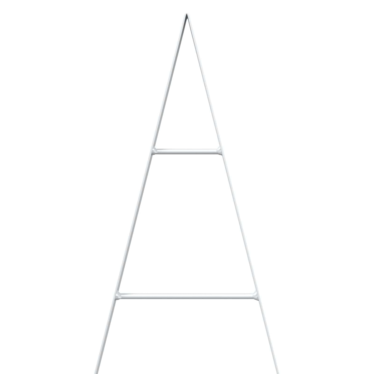 vidaXL Metal Christmas Tree with Triangle Stand KUOPIO 125 cm Steel 5