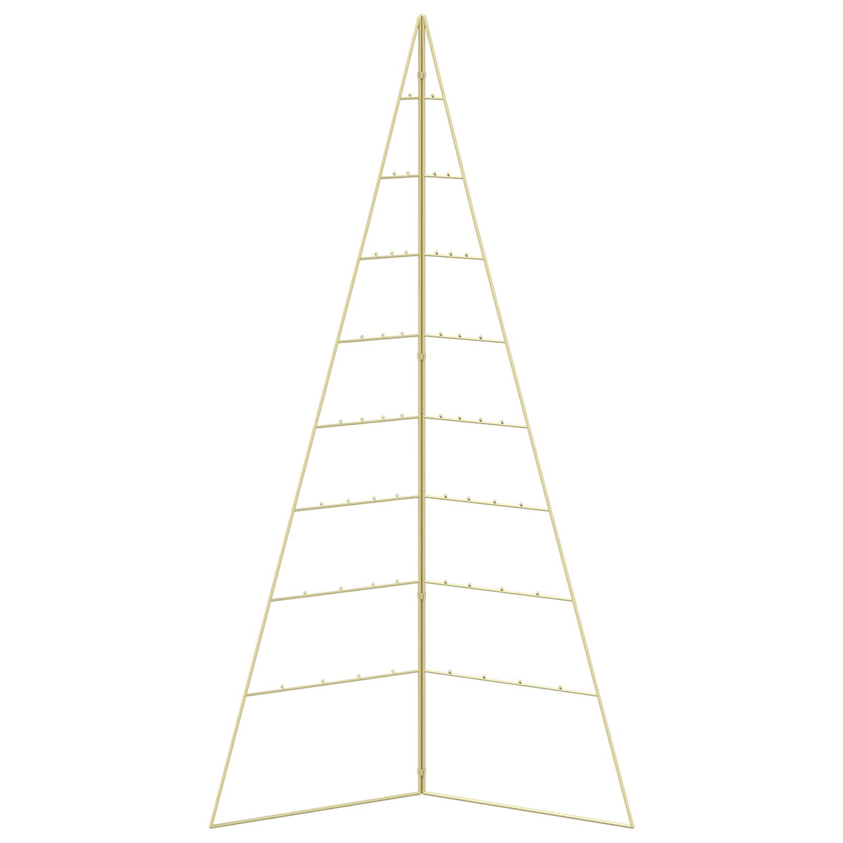 vidaXL Metal Christmas Tree with Folding Stand KUOPIO 180 cm Steel 4