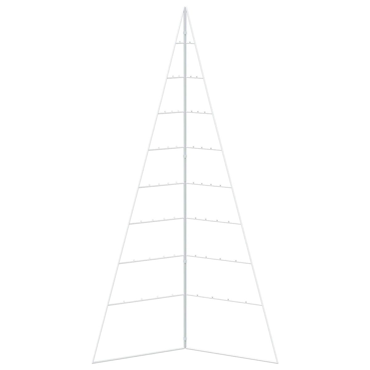 vidaXL Metal Christmas Tree with Folding Stand KUOPIO 180 cm Steel 4