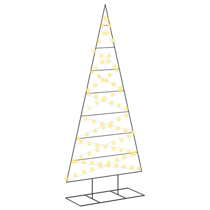vidaXL Metal Christmas Tree with Triangle Stand KUOPIO 210 cm 2