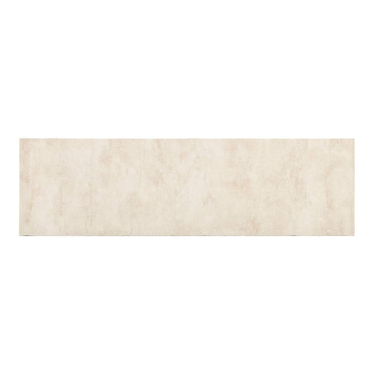 vidaXL Kitchen Rug Cream Concrete 300 x 60 cm 100% Polyamide Washable 2