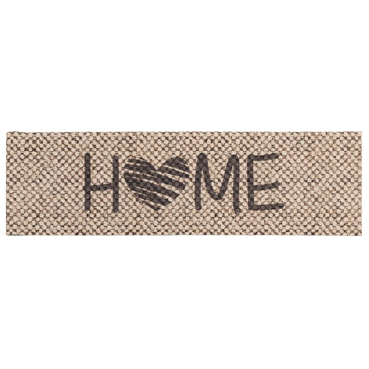 vidaXL Kitchen Rug Beige Home 300 x 60 cm 100% Polyamide Washable 2