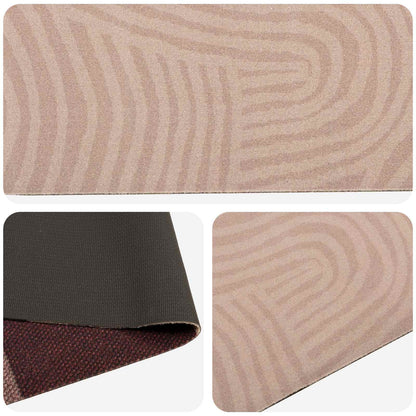 vidaXL Kitchen Rug Taupe Scandinavian 300 x 60 cm 100% Polyamide 3