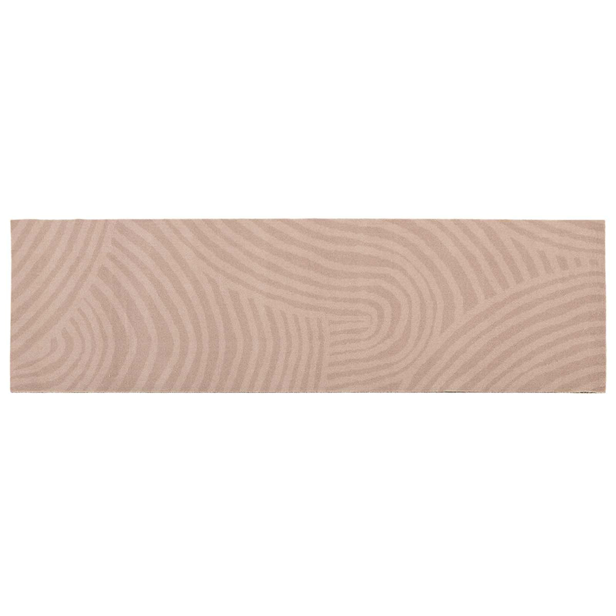 vidaXL Kitchen Rug Taupe Scandinavian 300 x 60 cm 100% Polyamide 2