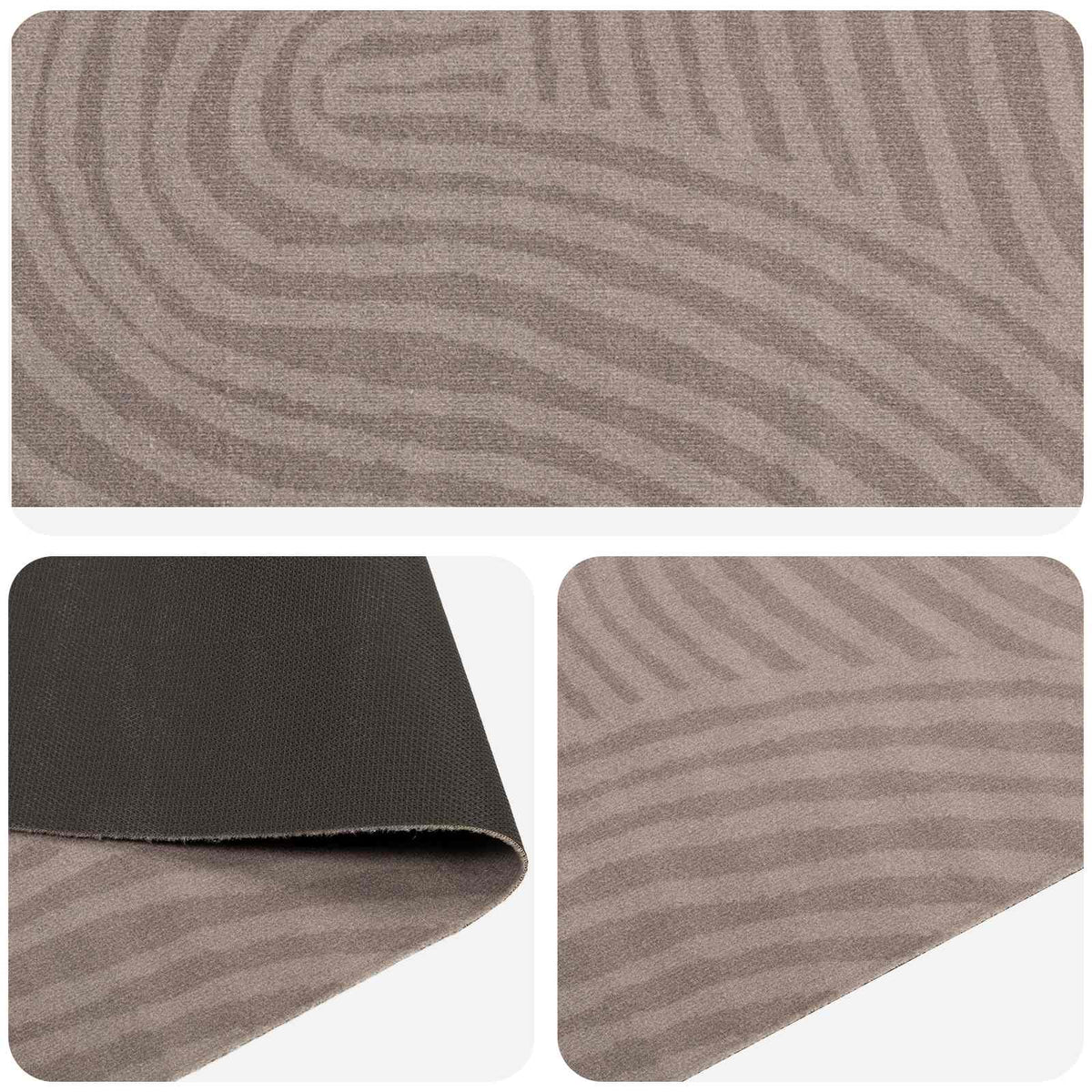vidaXL Kitchen Rug Brown Scandinavian 300 x 60 cm 100% Polyamide 3