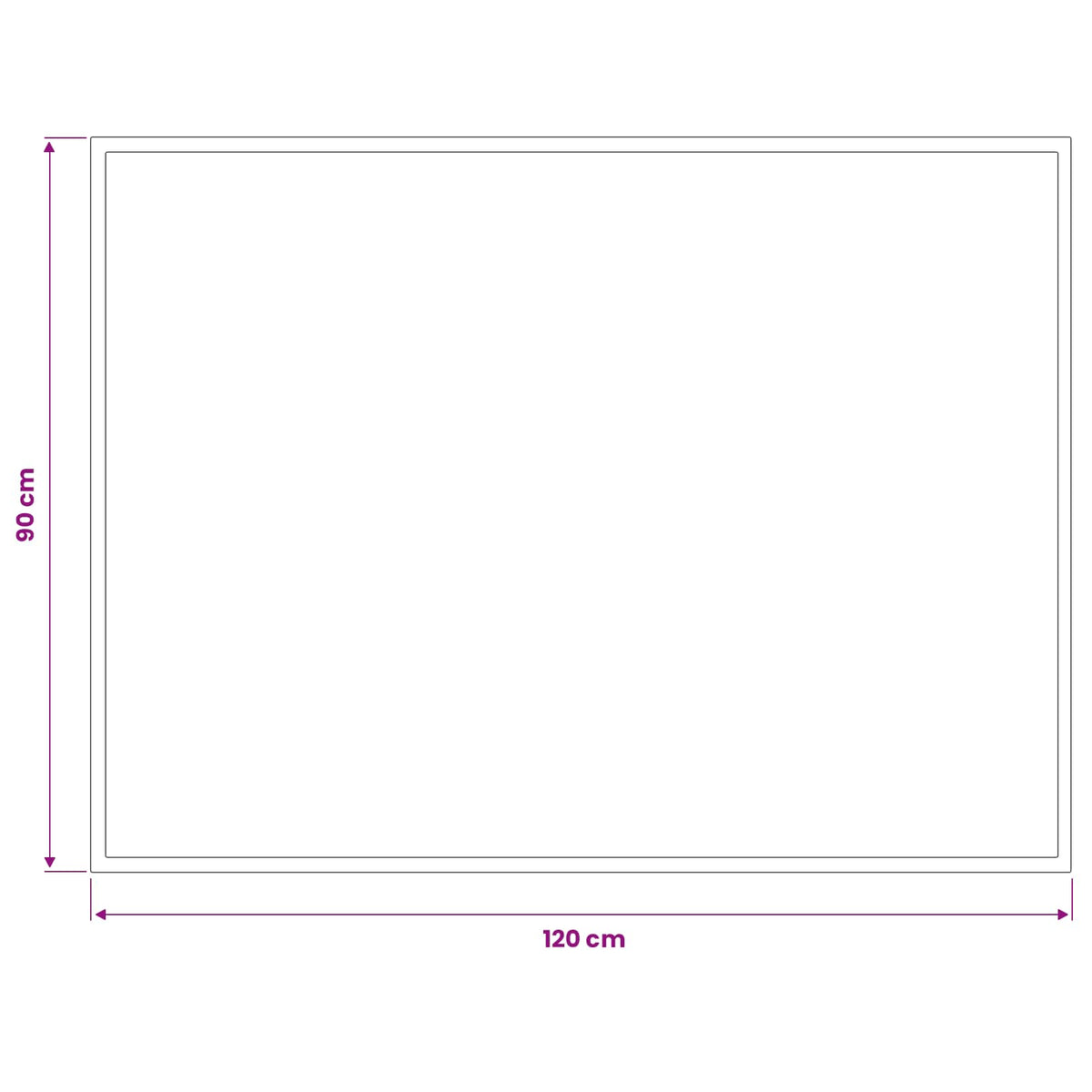 vidaXL Doormat Light Grey 120 x 90 cm 100% Polyamide 4