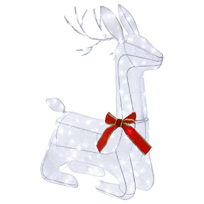 vidaXL 3D Christmas Reindeer LOVIISA 140 LEDs Cold White 2