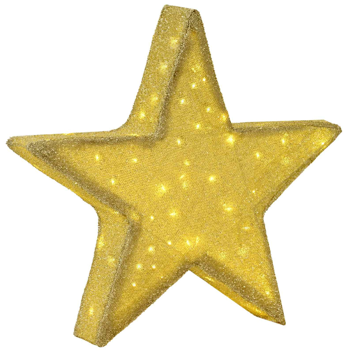 vidaXL 3D Christmas Star 50 LEDs Warm White 55 x 53.5 x 10 cm 2