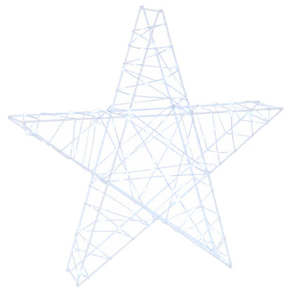 vidaXL 3D Christmas Star 120 LEDs Cold White 55 x 53.5 x 10 cm 2