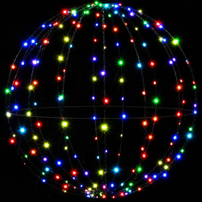 Christmas Finial Light 96 LEDs Diameter 30 x 32 cm 40 cm RGB