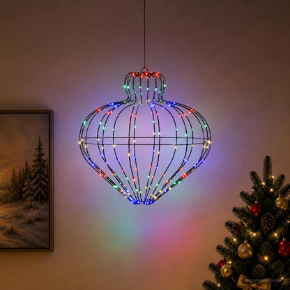 Christmas Finial Light 192 LEDs Dia. 40 x 40 cm 1 Multicolour