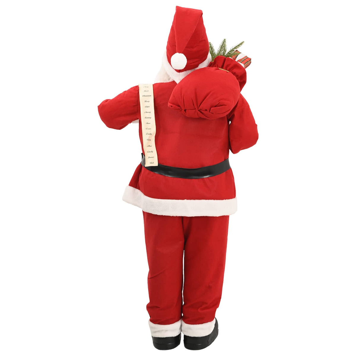 Santa Claus Figure Red Polyester 110 cm