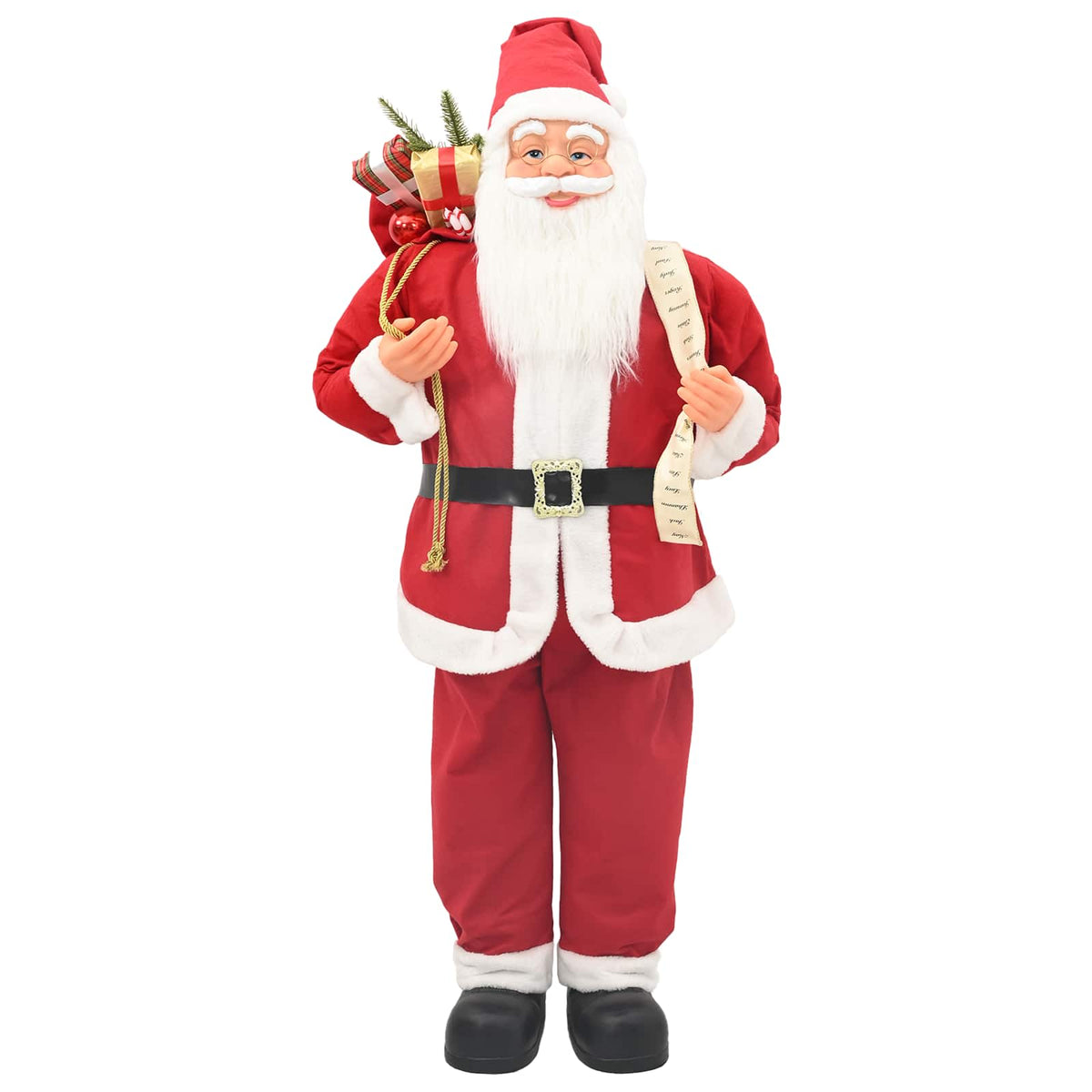 Santa Claus Figure Red Polyester 110 cm