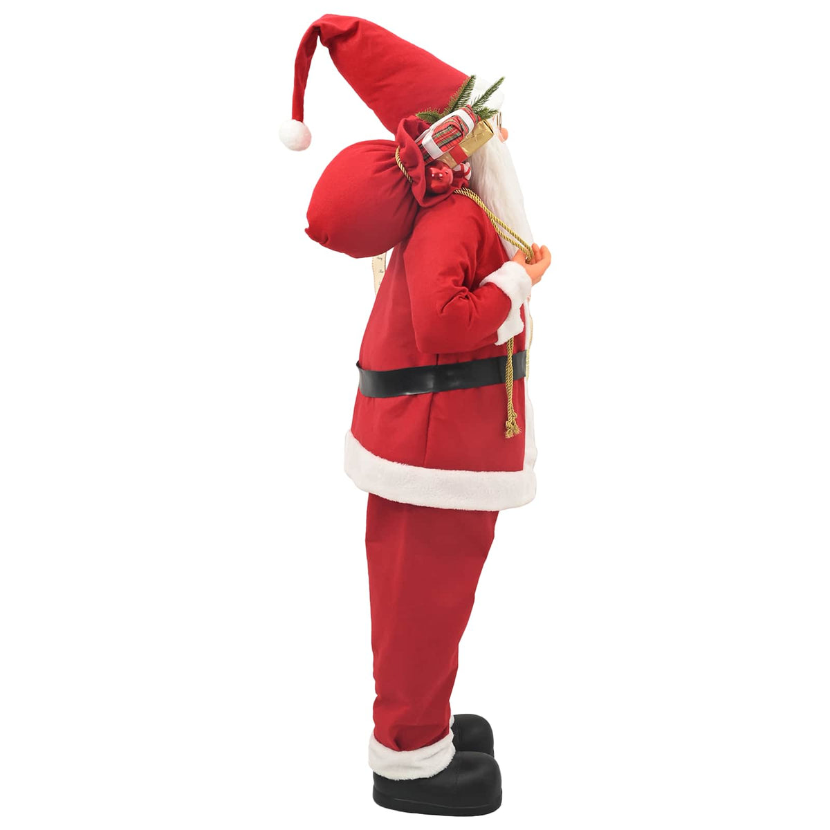 Santa Claus Figure Red Polyester 110 cm