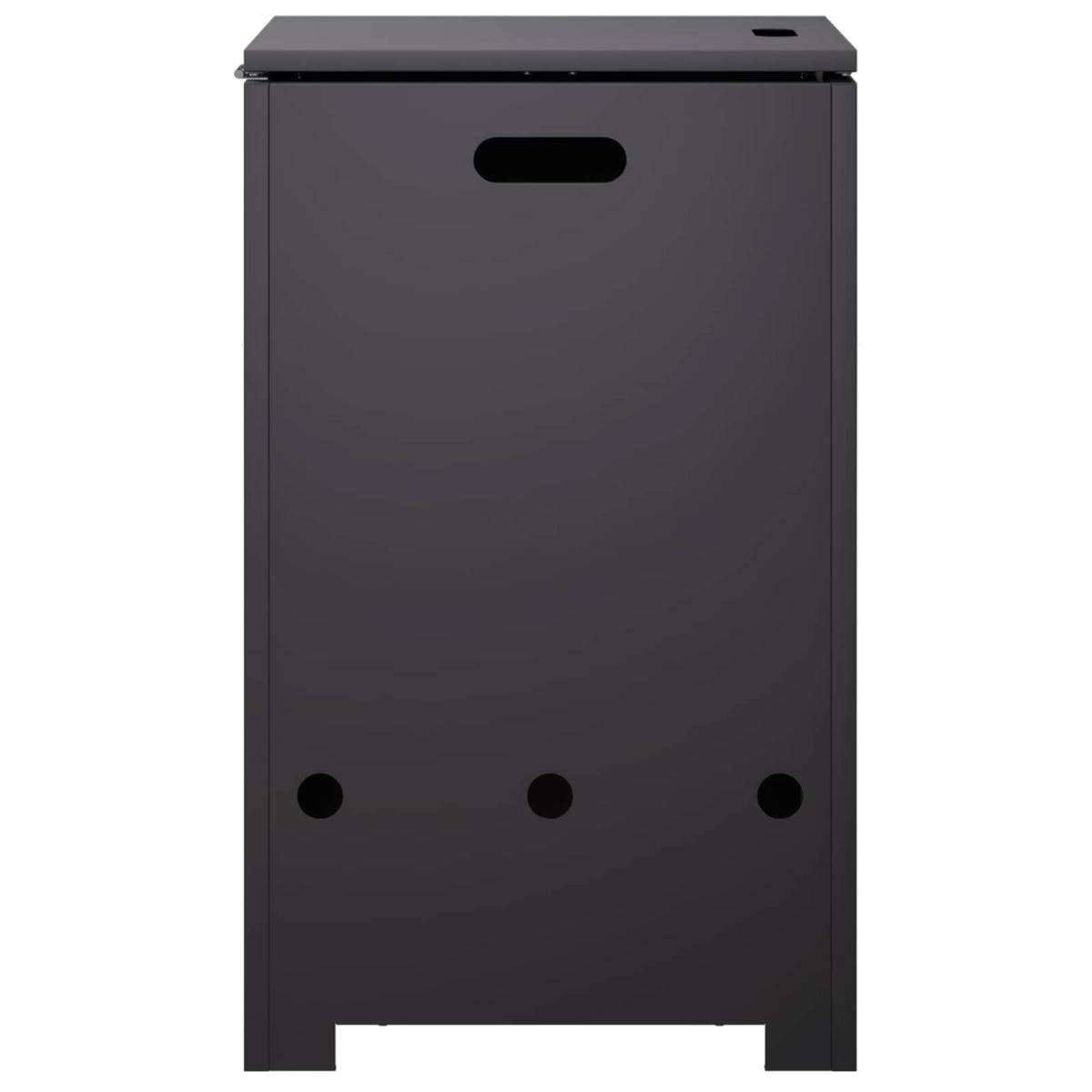 vidaXL Propane Tank Cover 40 x 40 x 66 cm Steel Black 5