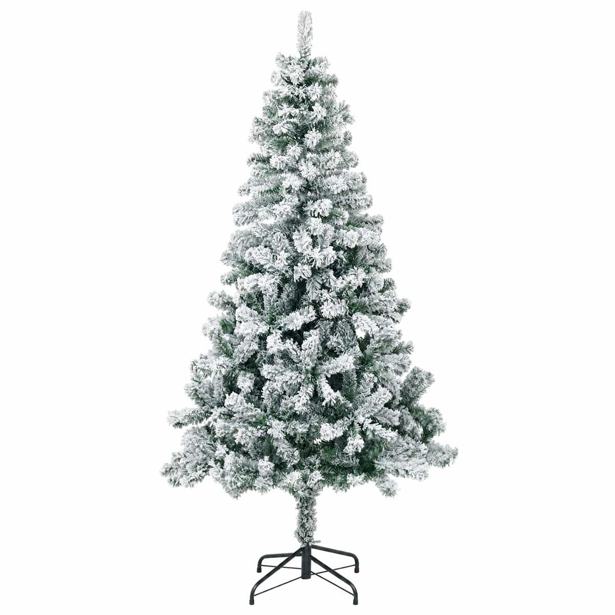 vidaXL Artificial Christmas Tree with Bauble 120 cm 150 LEDs 5