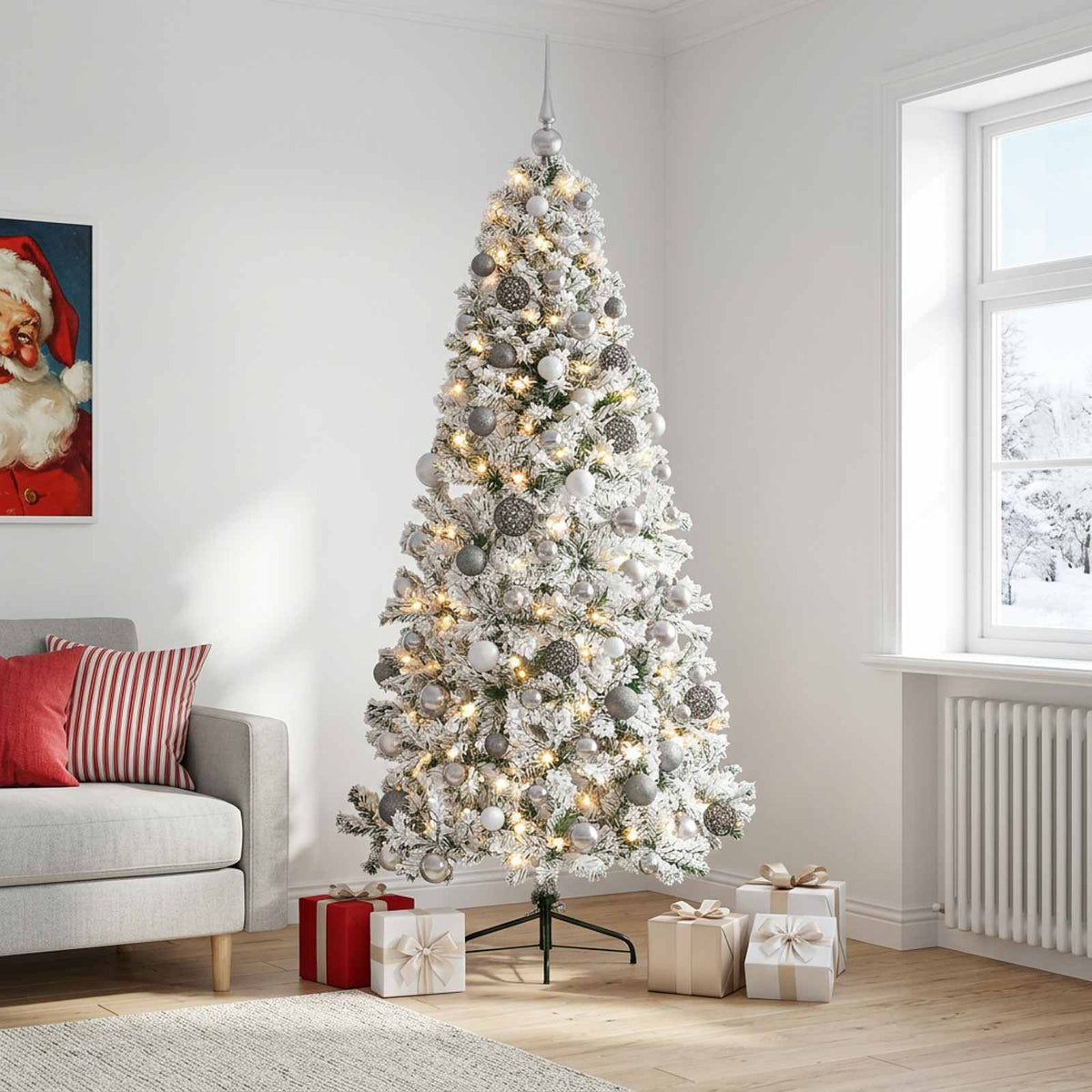 Artificial Christmas Tree Bauble LEDs
