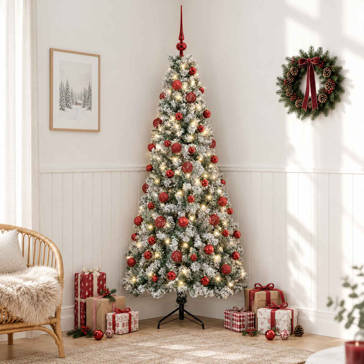 Artificial Christmas Tree Bauble LEDs