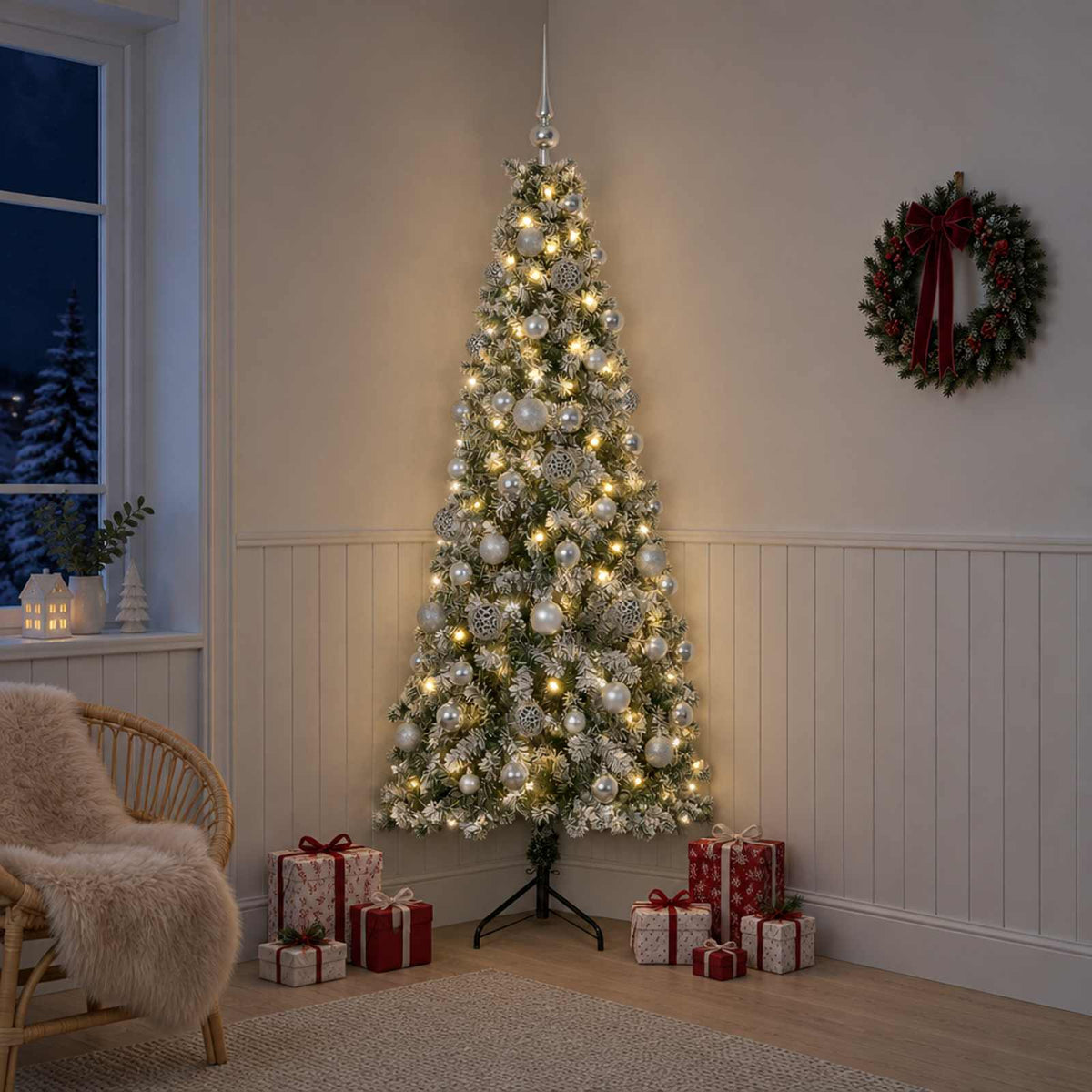 Artificial Christmas Tree Bauble LEDs