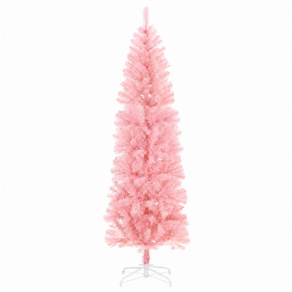 Artificial Slim Christmas Tree in White
