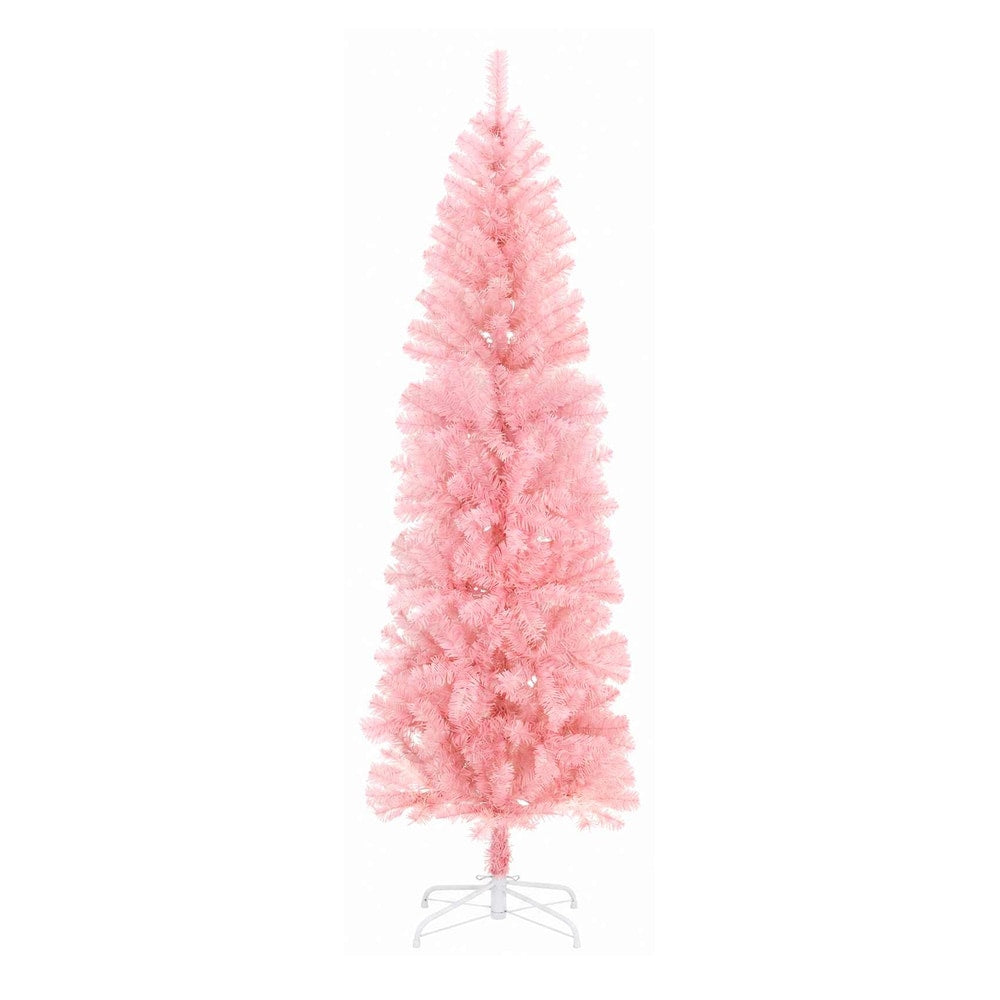 Artificial Slim Christmas Tree Bauble LEDs
