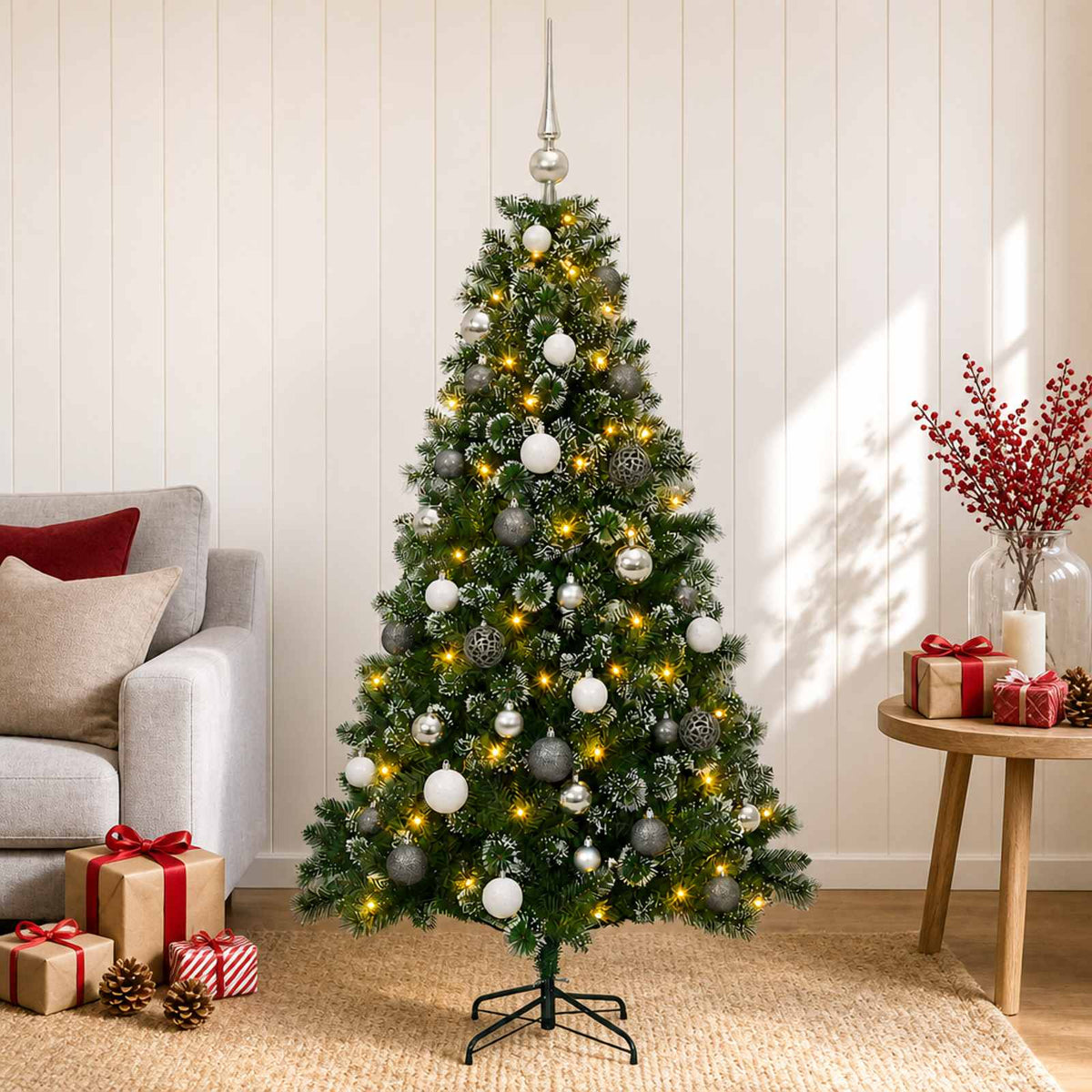 Artificial Christmas Tree Bauble LEDs