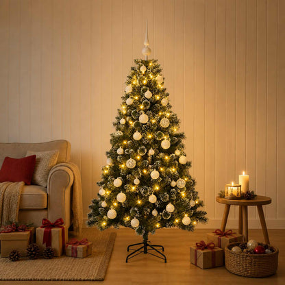 Artificial Christmas Tree Bauble LEDs white balls