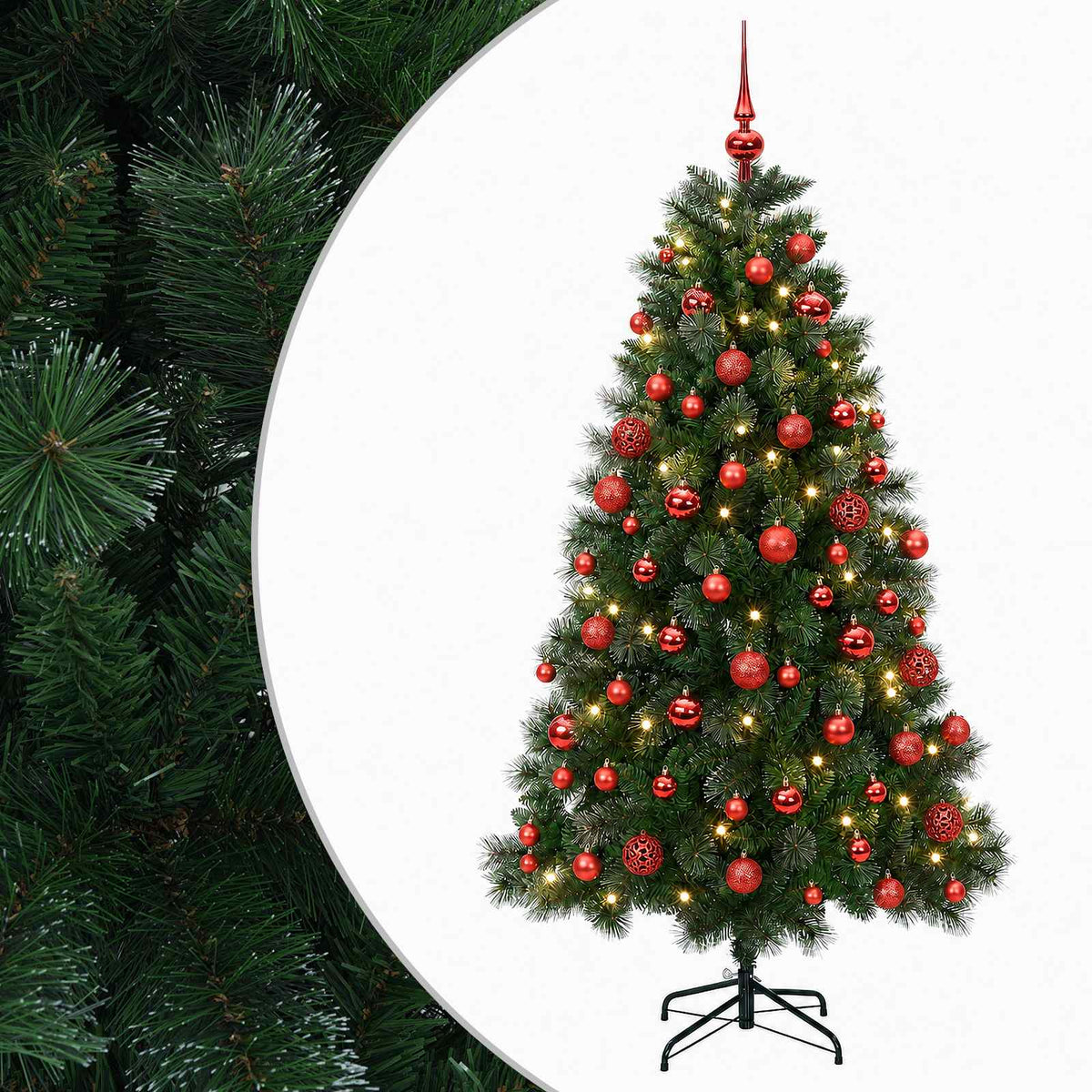 Artificial Christmas Tree Bauble LEDs