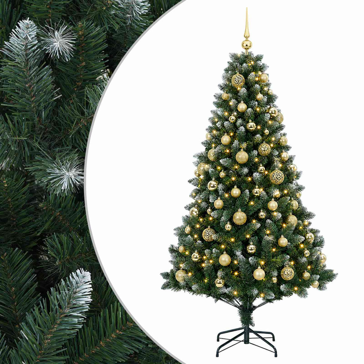 Artificial Christmas Tree Bauble LEDs