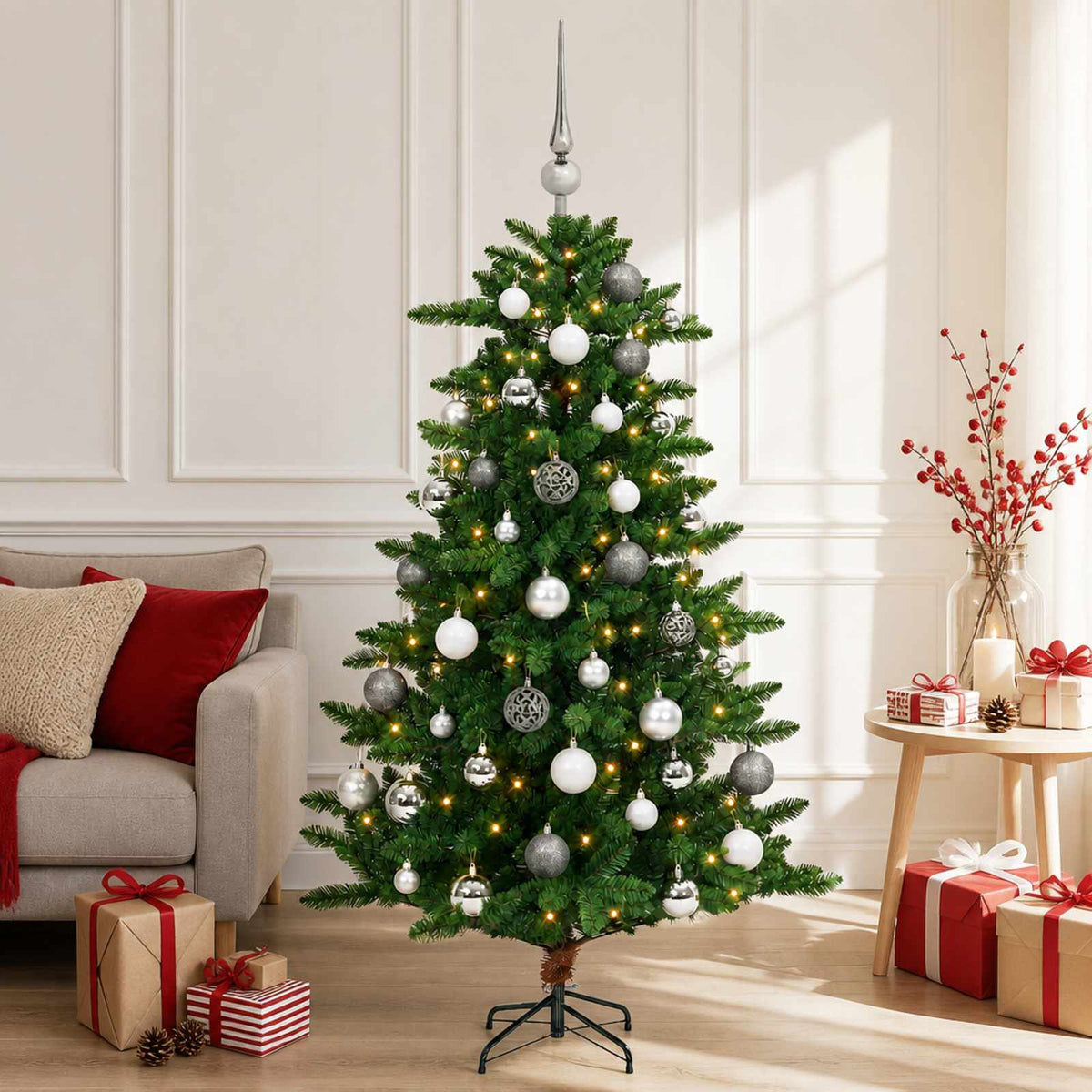Artificial Christmas Tree Bauble LEDs