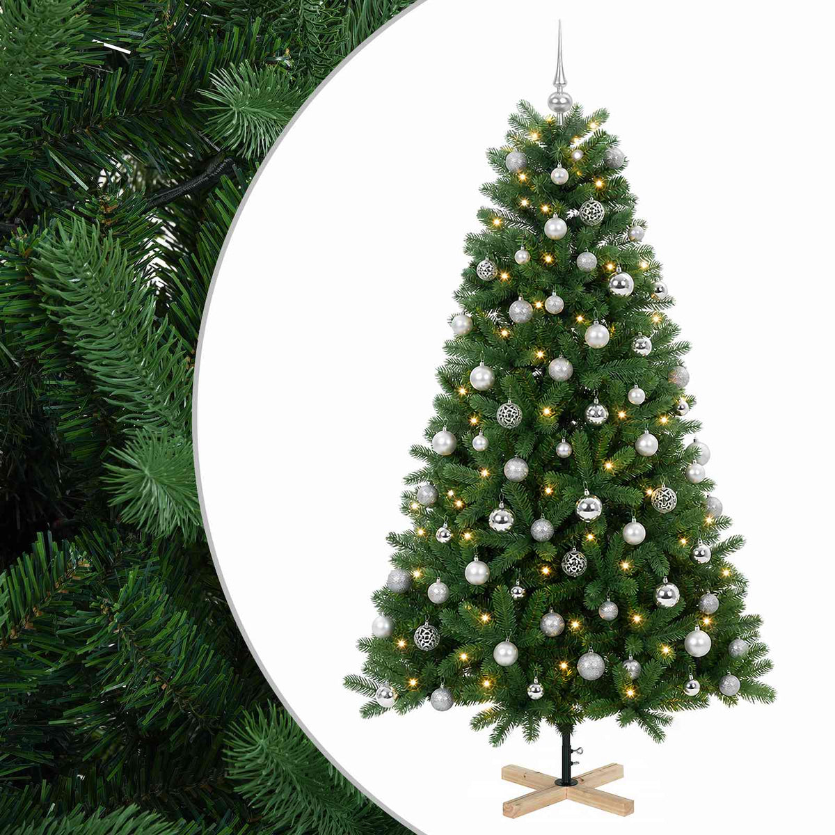 Artificial Christmas Tree Bauble LEDs