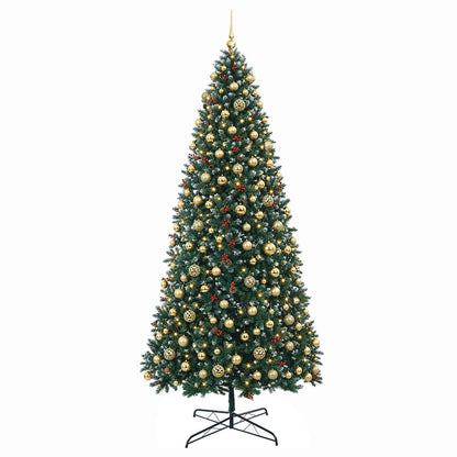 Artificial Hinged Christmas Tree Bauble LEDs